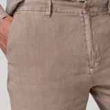 Short Lino Orgánico Hombre Linen Beige Rockford