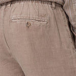 Short Lino Orgánico Hombre Linen Beige Rockford
