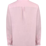 Camisa Lino Orgánico Hombre Linenit Rosado Rockford