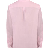 Camisa Lino Orgánico Hombre Linenit Rosado Rockford