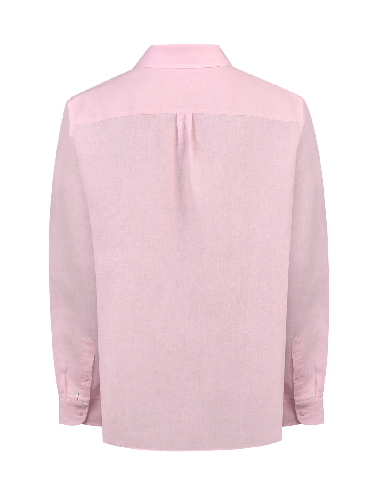 Camisa Lino Orgánico Hombre Linenit Rosado Rockford