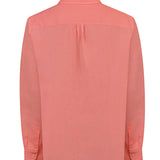 Camisa Lino Orgánico Hombre Linenit Rojo Rockford