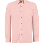 Camisa Algodón Orgánico Hombre Galiton Rosado Rockford