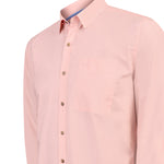 Camisa Algodón Orgánico Hombre Galiton Rosado Rockford