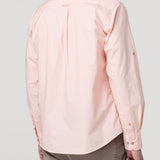 Camisa Algodón Orgánico Hombre Galiton Rosado Rockford