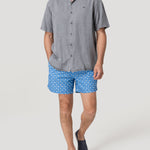 Camisa Tencel Hombre Tenpro Azul Rockford
