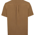 Camisa Tencel Hombre Tenpro Café Rockford