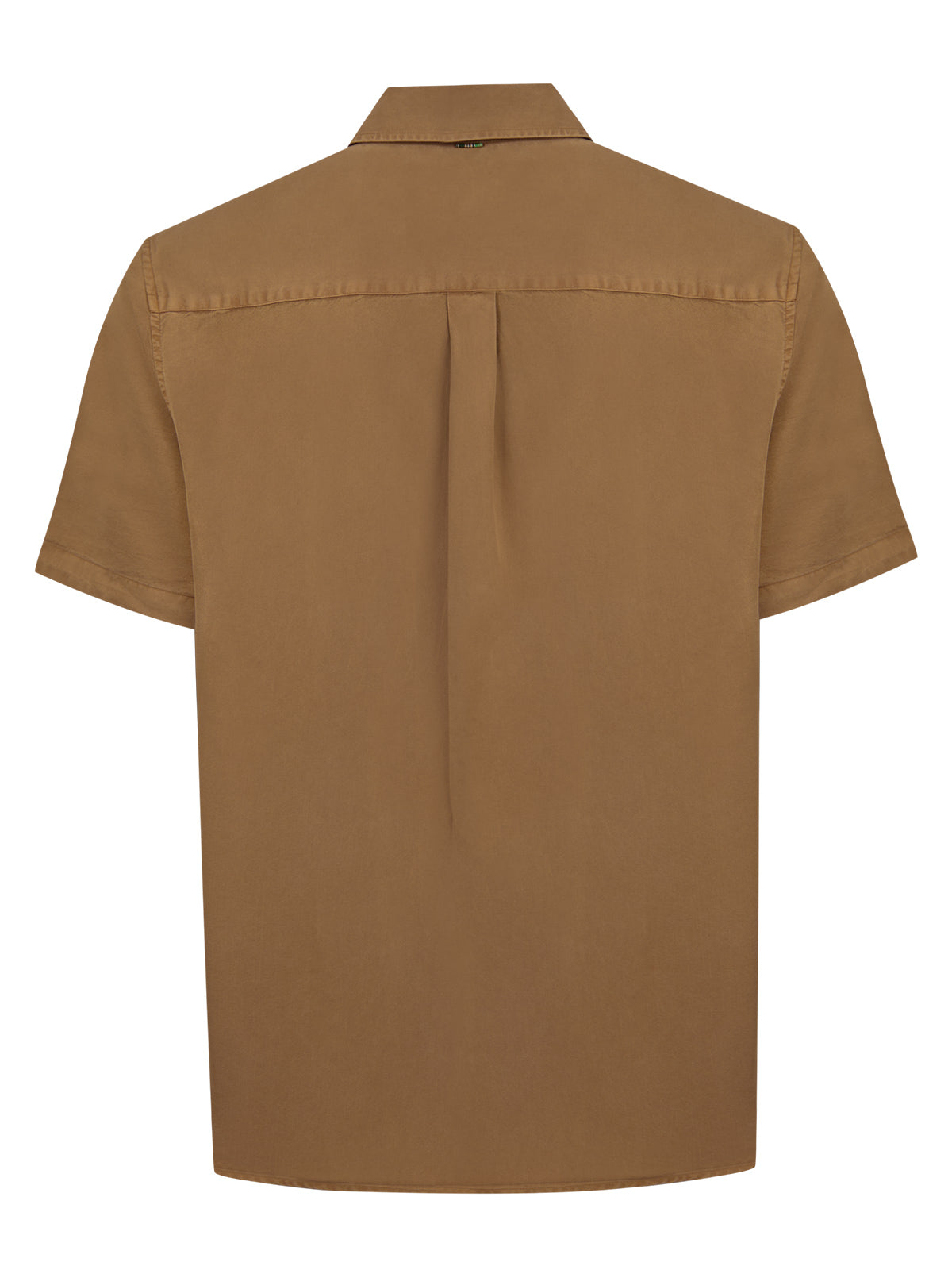 Camisa Tencel Hombre Tenpro Café Rockford