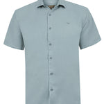 Camisa Tencel Hombre Tenpro Celeste Rockford