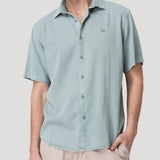 Camisa Tencel Hombre Tenpro Celeste Rockford