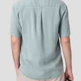 Camisa Tencel Hombre Tenpro Celeste Rockford