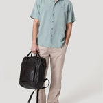 Camisa Tencel Hombre Tenpro Celeste Rockford