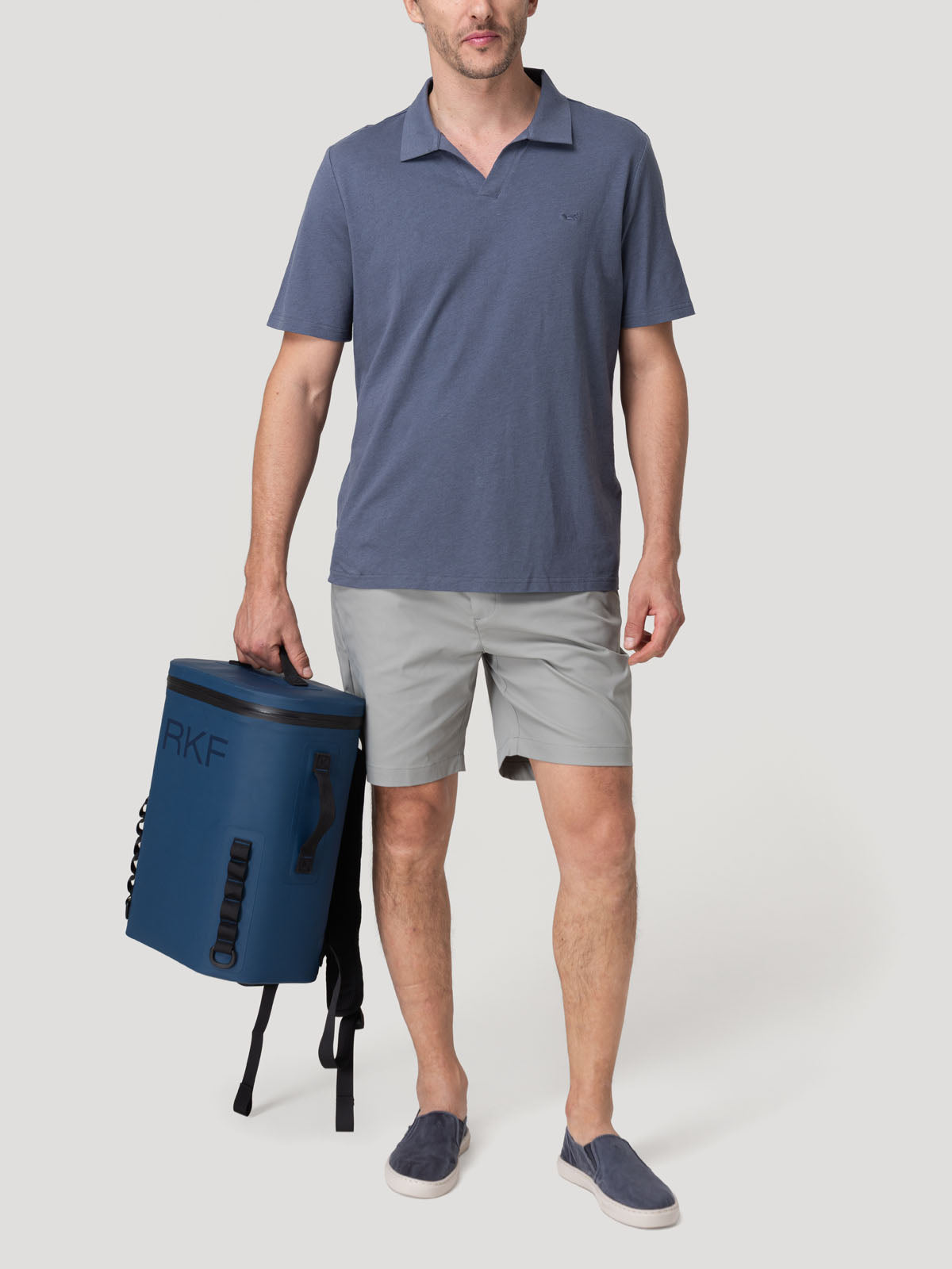 Short Fibras Recicladas Hombre Pareti Gris Rockford