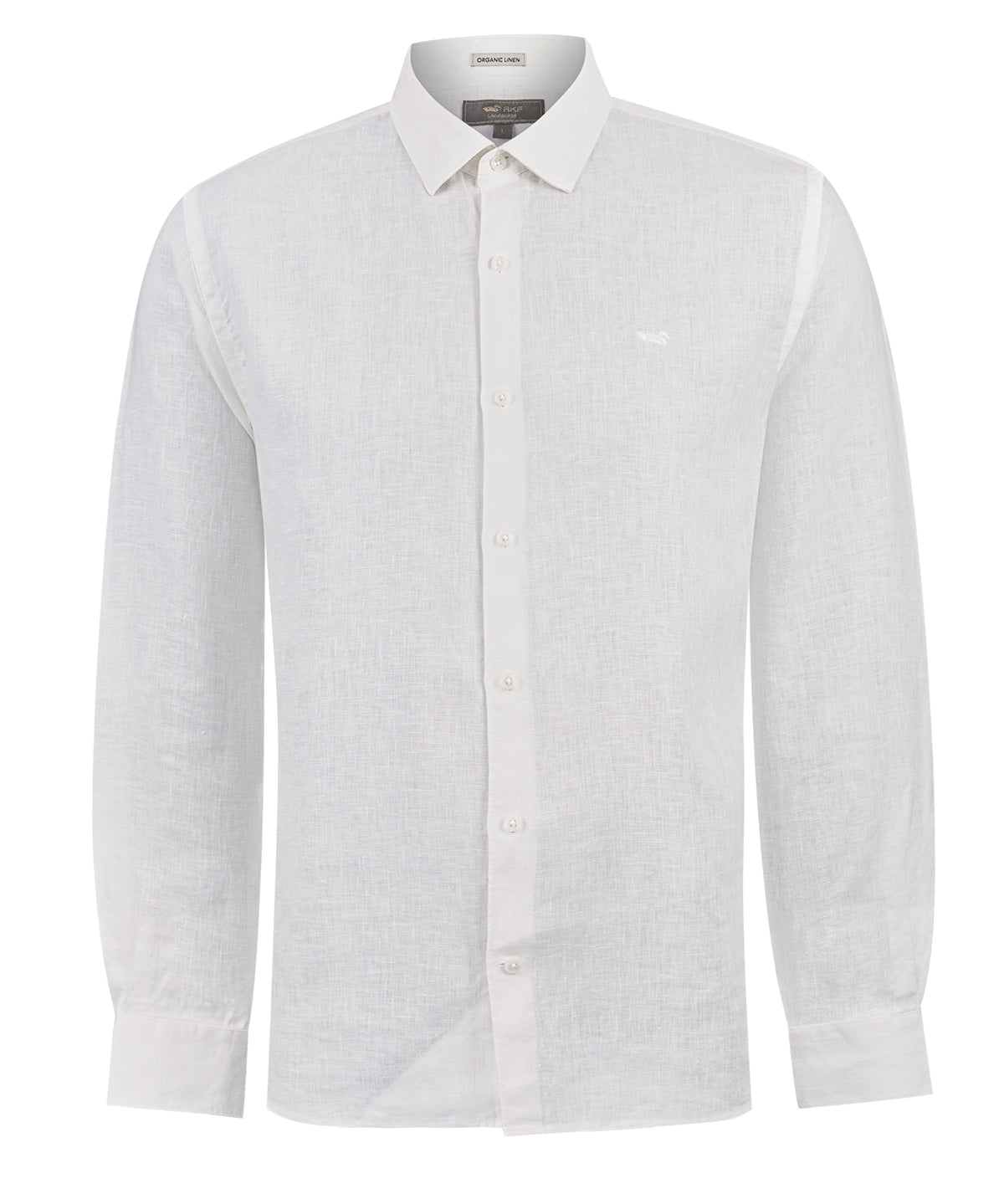 Camisa Lino Orgánico Hombre Linenjer Beige Rockford