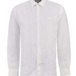 Camisa Lino Orgánico Hombre Linenjer Beige Rockford