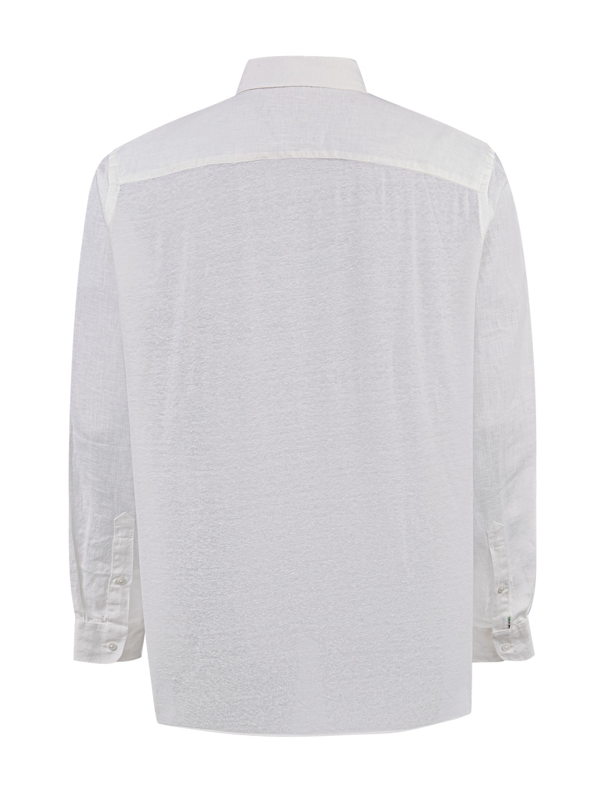Camisa Lino Orgánico Hombre Linenjer Beige Rockford