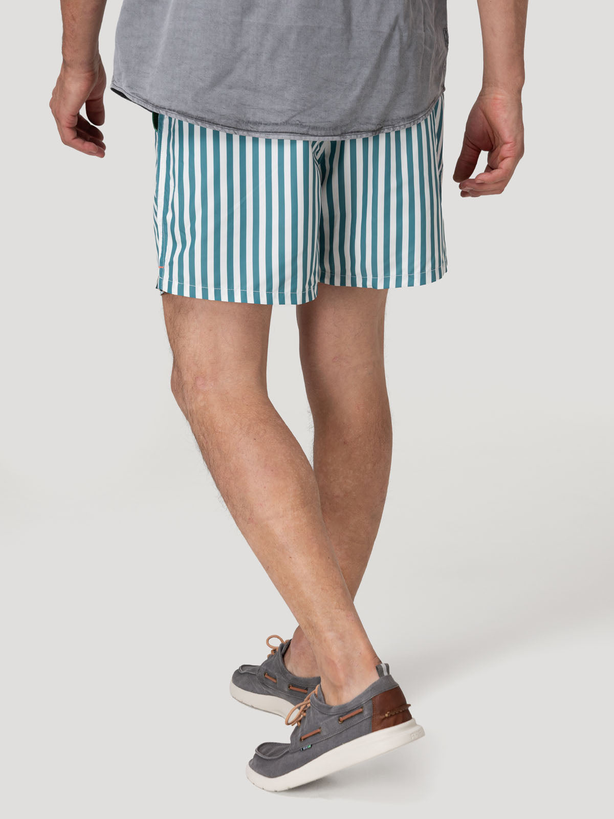 Traje De Baño Fibras Recicladas Hombre Izam Celeste Rockford