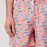 Traje De Baño Fibras Recicladas Hombre Izam Naranjo Rockford