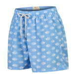 Traje De Baño Fibras Recicladas Hombre Izam Celeste Rockford