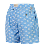 Traje De Baño Fibras Recicladas Hombre Izam Celeste Rockford