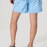 Traje De Baño Fibras Recicladas Hombre Izam Celeste Rockford
