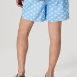 Traje De Baño Fibras Recicladas Hombre Izam Celeste Rockford