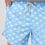 Traje De Baño Fibras Recicladas Hombre Izam Celeste Rockford