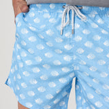 Traje De Baño Fibras Recicladas Hombre Izam Celeste Rockford