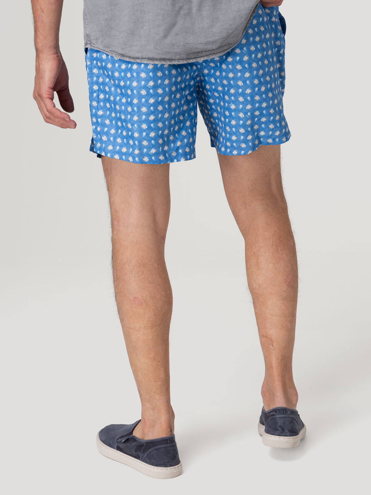 Traje De Baño Fibras Recicladas Hombre Izam Marino Rockford