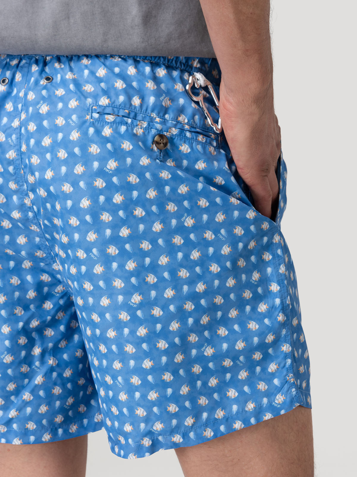 Traje De Baño Fibras Recicladas Hombre Izam Marino Rockford