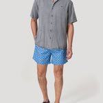 Traje De Baño Fibras Recicladas Hombre Izam Marino Rockford