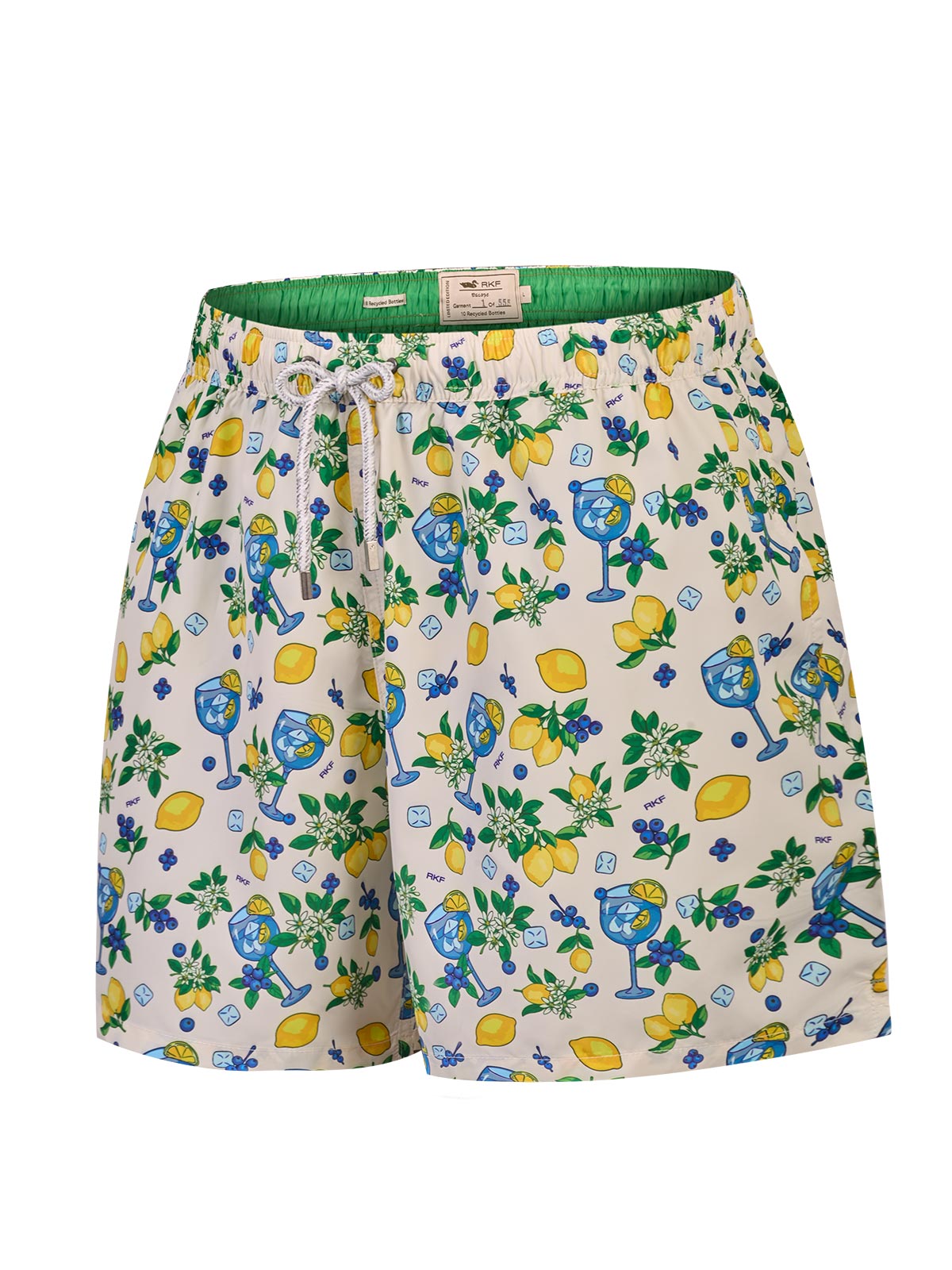 Traje De Baño Fibras Recicladas Hombre Izam Multicolor Rockford