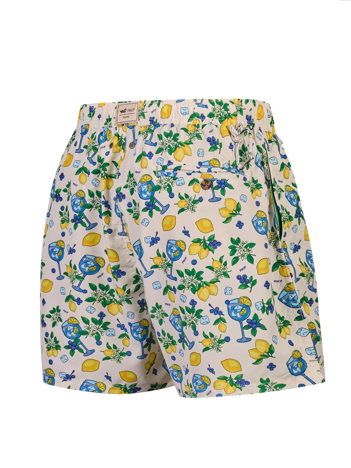 Traje De Baño Fibras Recicladas Hombre Izam Multicolor Rockford