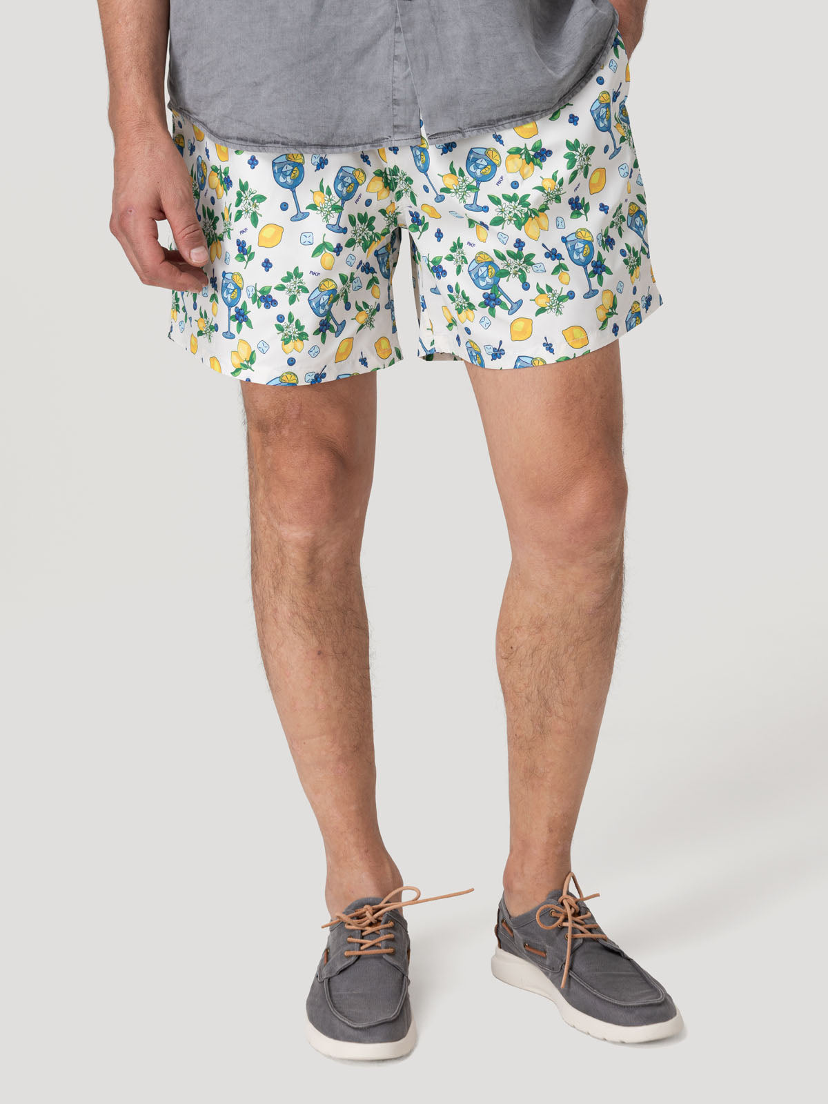 Traje De Baño Fibras Recicladas Hombre Izam Multicolor Rockford