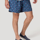 Traje De Baño Fibras Recicladas Hombre Izam Azul Rockford