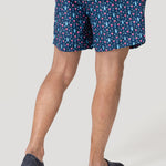 Traje De Baño Fibras Recicladas Hombre Izam Azul Rockford