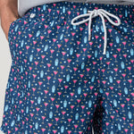 Traje De Baño Fibras Recicladas Hombre Izam Azul Rockford