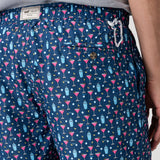 Traje De Baño Fibras Recicladas Hombre Izam Azul Rockford