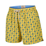 Traje De Baño Fibras Recicladas Hombre Izam Amarillo Rockford