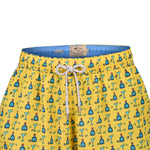 Traje De Baño Fibras Recicladas Hombre Izam Amarillo Rockford