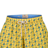 Traje De Baño Fibras Recicladas Hombre Izam Amarillo Rockford