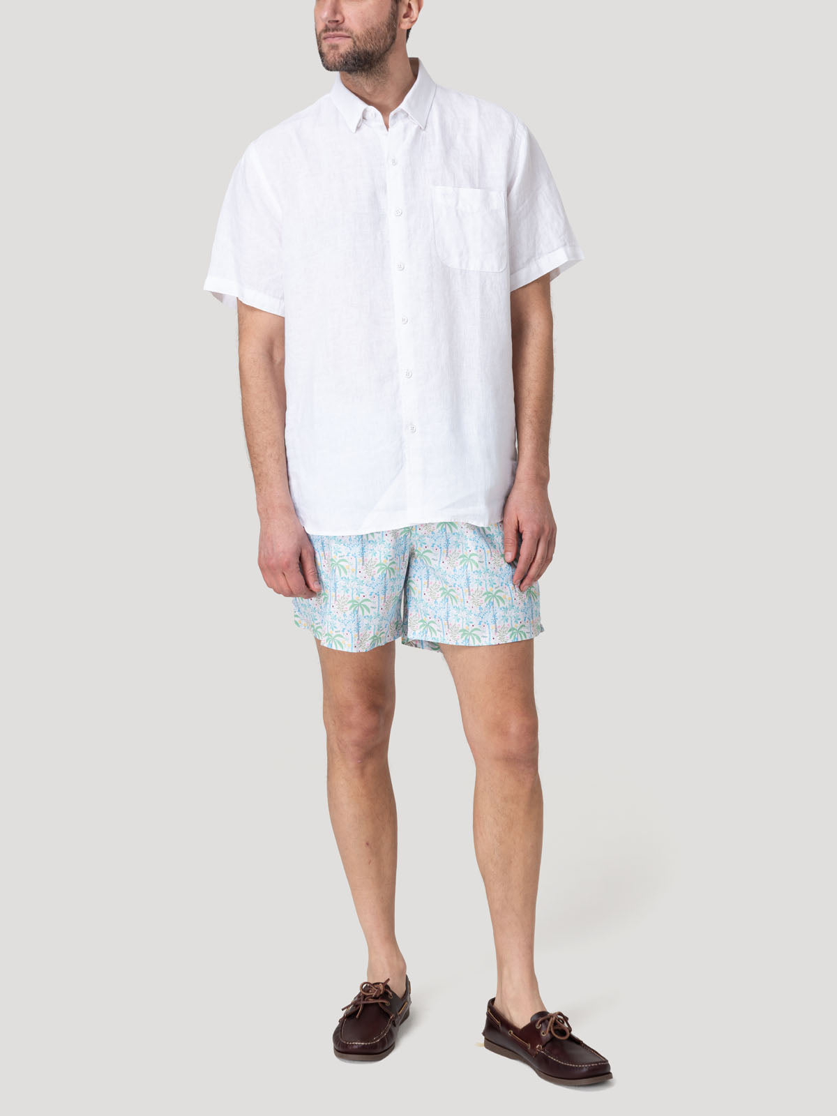 Traje De Baño Fibras Recicladas Hombre Izam Oliva Rockford