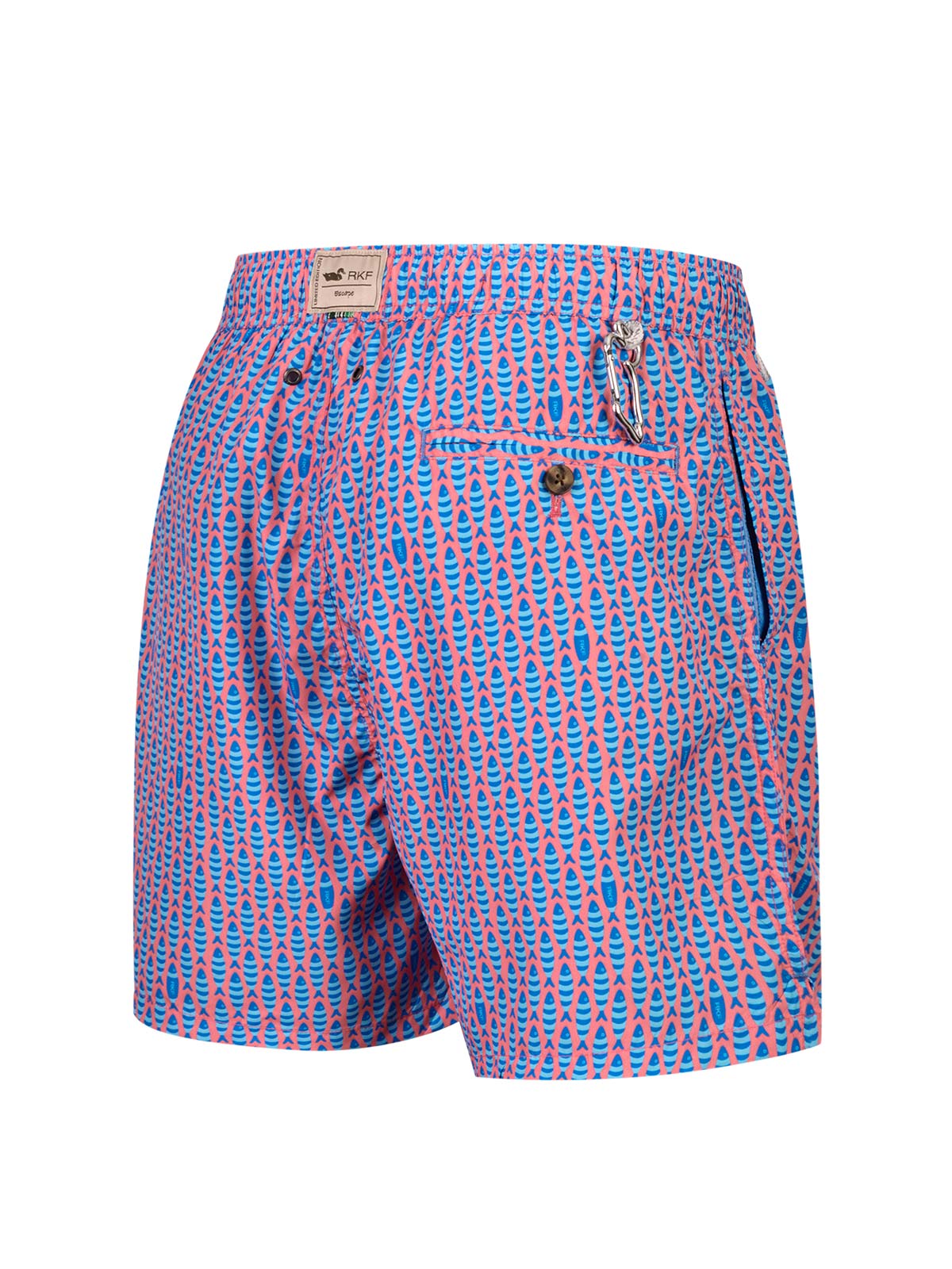 Traje De Baño Fibras Recicladas Hombre Izam Rosado Rockford