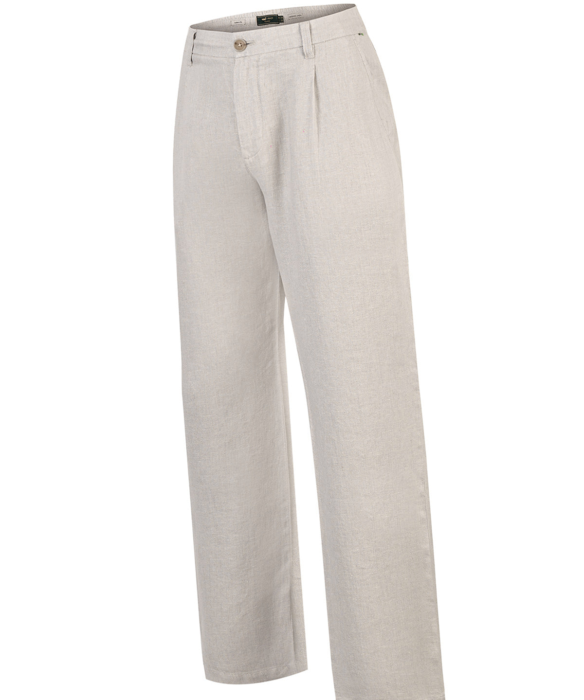 Pantalón Lino Orgánico Hombre Capri Beige Rockford