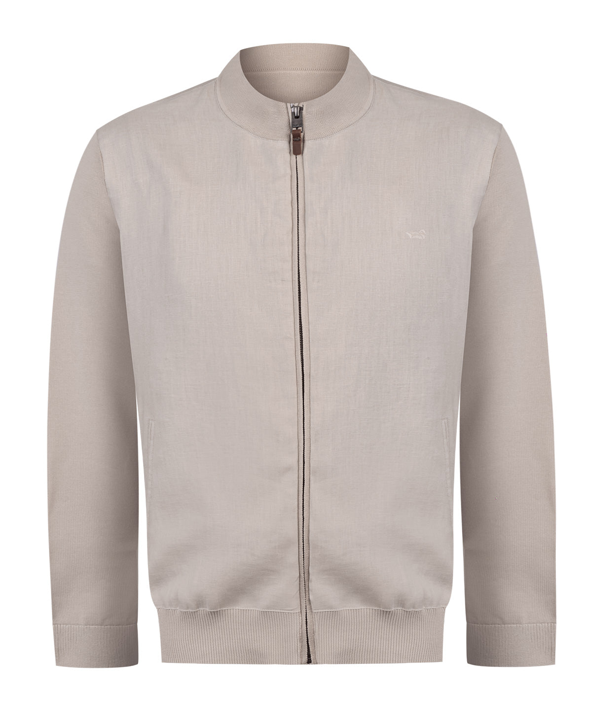 Chaqueta Lino Orgánico Hombre Velin Beige Rockford