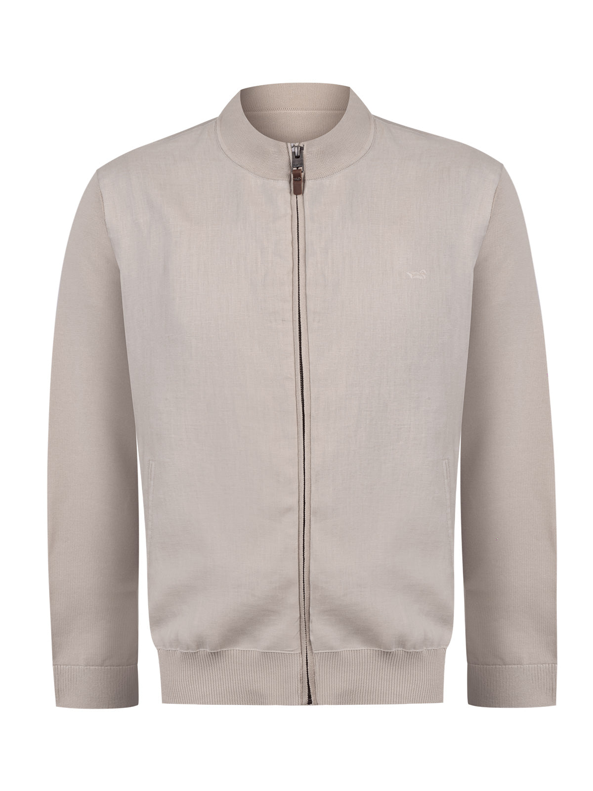 Chaqueta Lino Orgánico Hombre Velin Beige Rockford