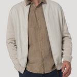 Chaqueta Lino Orgánico Hombre Velin Beige Rockford