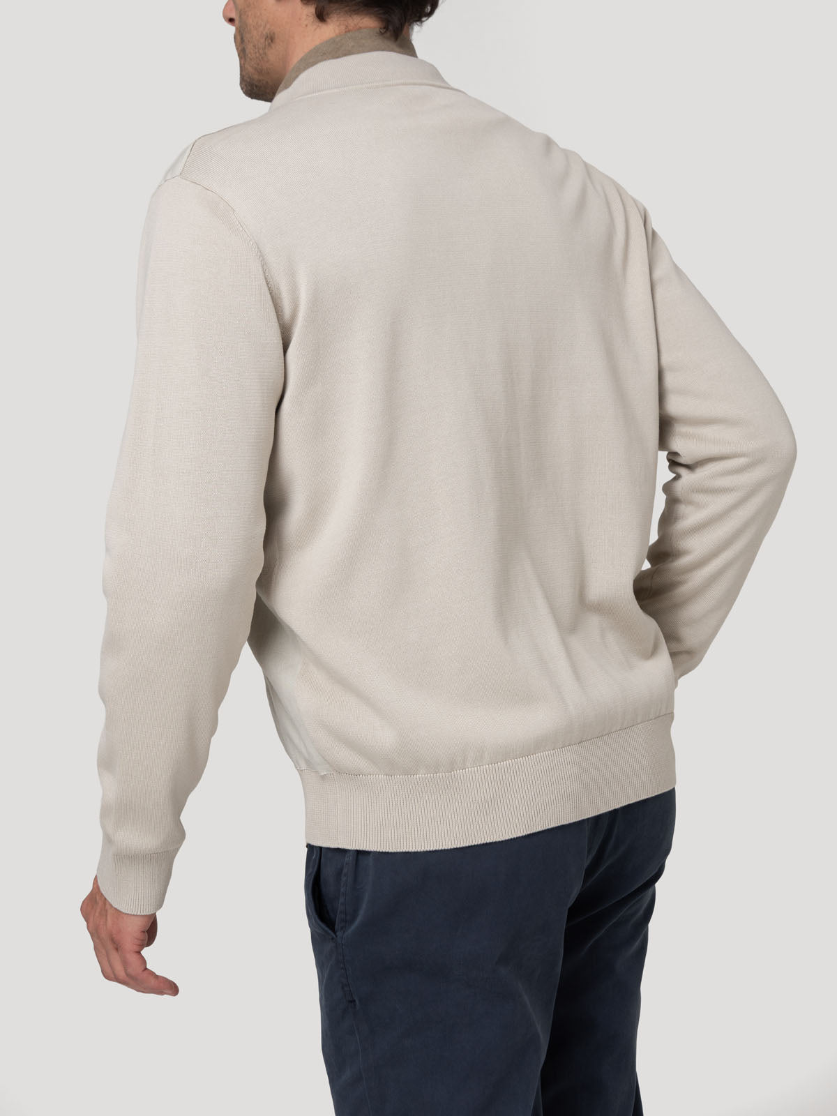 Chaqueta Lino Orgánico Hombre Velin Beige Rockford