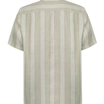 Camisa Lino Orgánico Hombre Duna Café Rockford