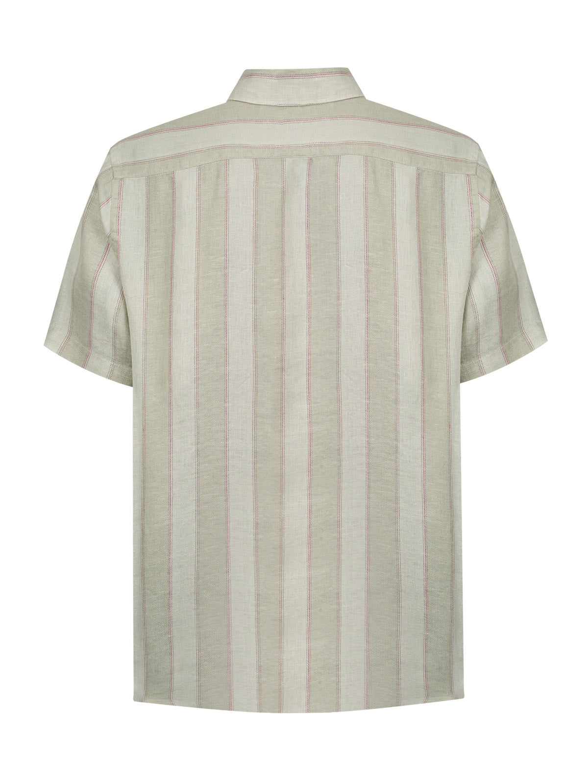 Camisa Lino Orgánico Hombre Duna Café Rockford